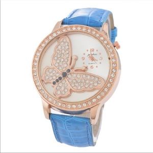 Butterfly quartz watch